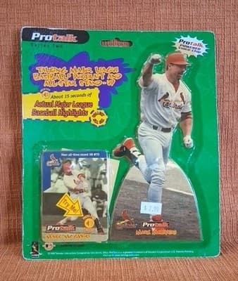 1999 Protalk Series 2 - Mark McGwire St Louis Cardinals Portrait and Standup
