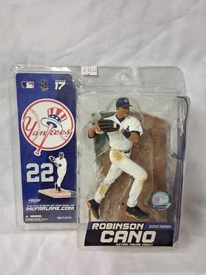 NEW 2007 MCFARLANE SERIES 17 ROBINSON CANO NEW YORK YANKEES