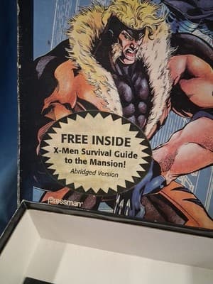 X-Men Under Siege Abridged Edition Board Game 1998 Pressman 18 Figures Complete - Thumbnail 6