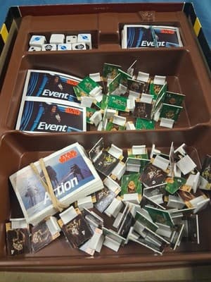 1989 - STAR WARS BATTLE FOR ENDOR SOLITAIRE, 40206 West End Games - Complete - Thumbnail 3