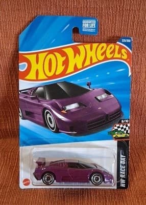 Hot Wheels 2025 - '94 Bugatti EB110 SS Purple #221 HW Race Day Mainline