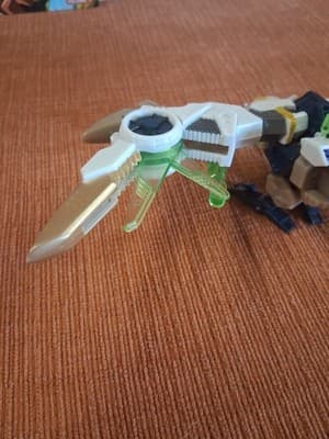 Transformers Energon Terrorcon Divebomb Figure Complete With Weapons & Manual - Thumbnail 5