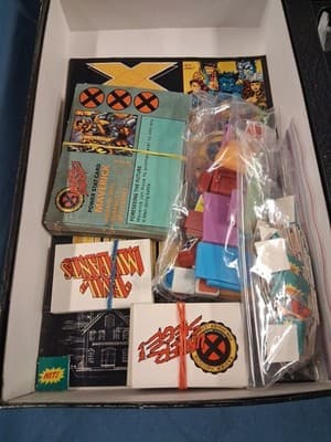 X-Men Under Siege Abridged Edition Board Game 1998 Pressman 18 Figures Complete - Thumbnail 10