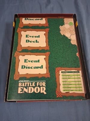 1989 - STAR WARS BATTLE FOR ENDOR SOLITAIRE, 40206 West End Games - Complete - Thumbnail 5