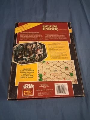 1989 - STAR WARS BATTLE FOR ENDOR SOLITAIRE, 40206 West End Games - Complete - Thumbnail 6