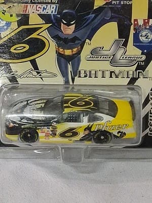 2004 Team Caliber Batman Justice League Pit Stop Nascar Mark Martin Roush Ford - Thumbnail 2