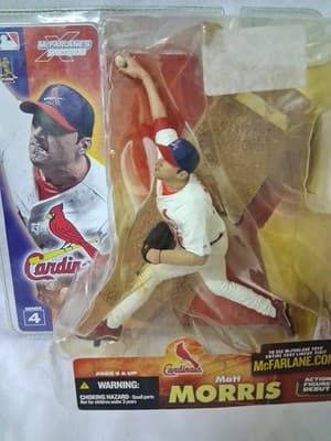NIB McFarlane Sportspicks MLB Series 4 Matt Morris Cardianls RC Debut Figure - Thumbnail 2