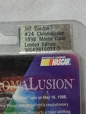 Jeff Gordon Limited Edition 🔥CHROMALUSION🔥1:64 scale - Thumbnail 3
