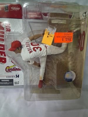 St. Louis Cardinals McFarlane Sportspicks Series 14 MLB Action Figure 2006 - Thumbnail 2