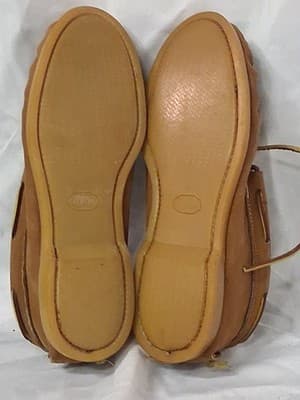 Vintage Handmade Hard Sole Slipper moccasin Size 9 GREAT CONDITION With Box - Thumbnail 6