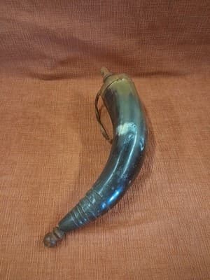 Vintage Large Viking Drinking Horn Beer Mug Tankard Norse Medieval Style - Thumbnail 2