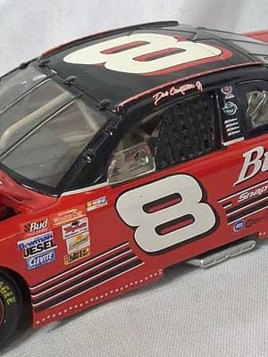 2001 Dale Earnhardt Jr #8 Budweiser Chevy Monte Carlo NASCAR Diecast Car - Thumbnail 12