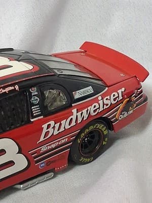 2001 Dale Earnhardt Jr #8 Budweiser Chevy Monte Carlo NASCAR Diecast Car - Thumbnail 13