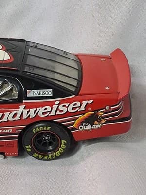 2001 Dale Earnhardt Jr #8 Budweiser Chevy Monte Carlo NASCAR Diecast Car - Thumbnail 2