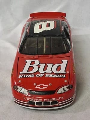 2001 Dale Earnhardt Jr #8 Budweiser Chevy Monte Carlo NASCAR Diecast Car - Thumbnail 6