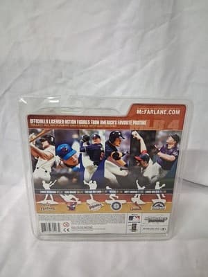 McFarlane Eric Hinske Toronto Blue Jays MLB Series 4 White Jersey Figure Variant - Thumbnail 4