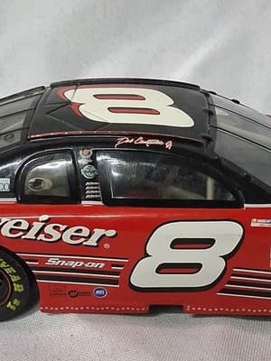 2001 Dale Earnhardt Jr #8 Budweiser Chevy Monte Carlo NASCAR Diecast Car - Thumbnail 8