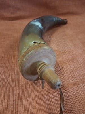 Vintage Large Viking Drinking Horn Beer Mug Tankard Norse Medieval Style - Thumbnail 7