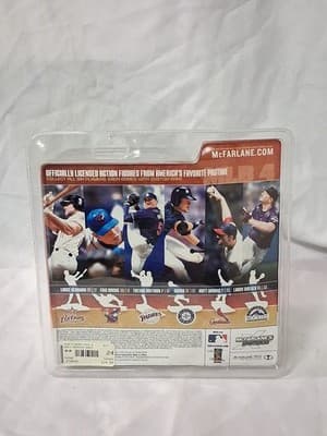 2003 MATT MORRIS ST LOUIS CARDINALS MCFARLANE SERIES 4 GRAY UNIFORM VARIANT - Thumbnail 4