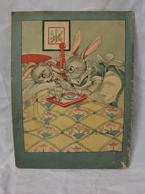 Vintage 1938 Peter Rabbit Children's Storybook - Thumbnail 6