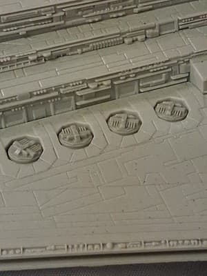 Star Wars Imperial Star Destroyer Electronic Model Revell Snap Tite - Untested - Thumbnail 8
