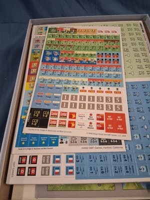 GMT World at War Second World War in Europe and Pacific Unpunched Exc - Thumbnail 3