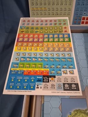 GMT World at War Second World War in Europe and Pacific Unpunched Exc - Thumbnail 6