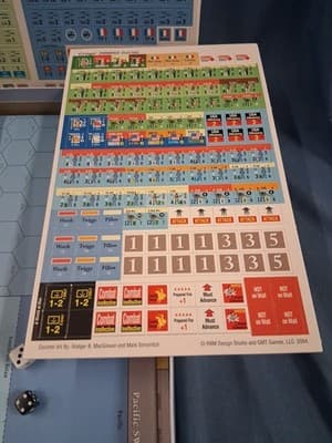 GMT World at War Second World War in Europe and Pacific Unpunched Exc - Thumbnail 7