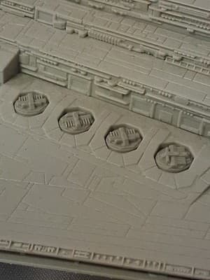 Star Wars Imperial Star Destroyer Electronic Model Revell Snap Tite - Untested - Thumbnail 7