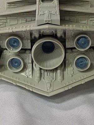 Star Wars Imperial Star Destroyer Electronic Model Revell Snap Tite - Untested - Thumbnail 10