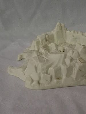 Star Wars Micro Collection Hoth Generator Set - Base Plate ONLY - Thumbnail 4