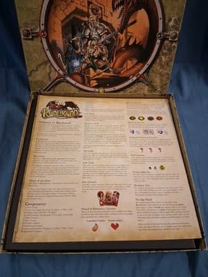 Runebound 1st Edition 2004 Fantasy Flight Adventure Board Game Exc Well Kept - Thumbnail 4