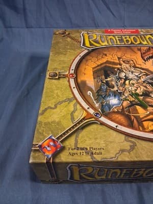 Runebound 1st Edition 2004 Fantasy Flight Adventure Board Game Exc Well Kept - Thumbnail 2