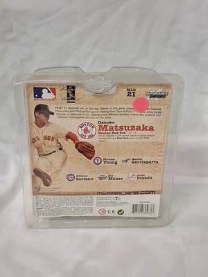 McFarlane MLB Daisuke Matsuzaka Series 21 Action Figure - Missing Sticker - Thumbnail 4