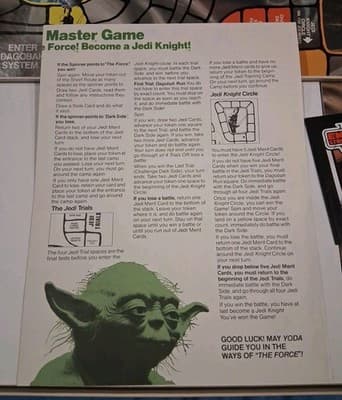 1981 Kenner Star Wars Master Yoda Master Game Empire Strikes Back - Thumbnail 5