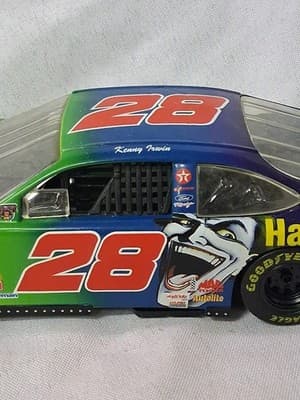 Hasbro 1999 Nascar Kenny Irwin #28 Joker Diecast Ford Taurus Car 1:24 - Thumbnail 3