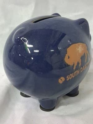 Vintage Retro Luke A Tuke South Dakota Piggy Bank - Thumbnail 3