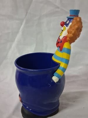 Ringling Bros Barnum & Bailey Circus Clown Cup Mug Souvenir Trinket Pen Holder - Thumbnail 3