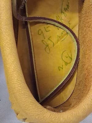 Vintage Handmade Hard Sole Slipper moccasin Size 9 GREAT CONDITION With Box - Thumbnail 6