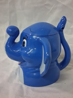 The Greatest Show On Earth Ringling Bros. ELEPHANT Mug Cup Hinged Lid - Thumbnail 2