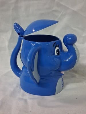 The Greatest Show On Earth Ringling Bros. ELEPHANT Mug Cup Hinged Lid - Thumbnail 4