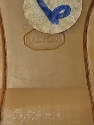 Vintage Handmade Hard Sole Slipper moccasin Size 9 GREAT CONDITION With Box - Thumbnail 8