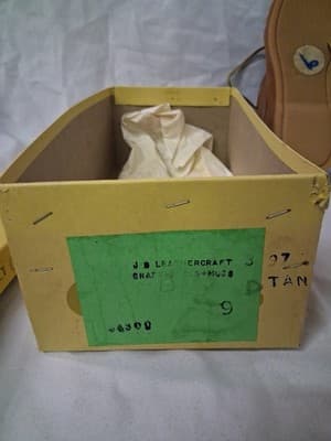 Vintage Handmade Hard Sole Slipper moccasin Size 9 GREAT CONDITION With Box - Thumbnail 10