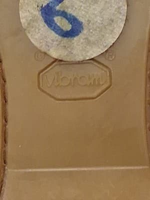 Vintage Handmade Hard Sole Slipper moccasin Size 9 GREAT CONDITION With Box - Thumbnail 9