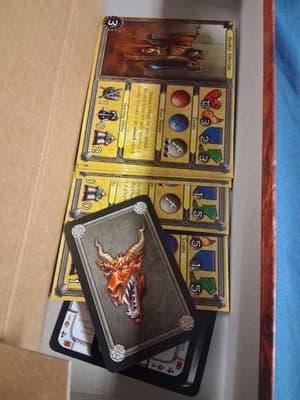 DungeonQuest by Fantasy Flight Games Staff (2010, Game) Like New Exc See Photos - Thumbnail 8