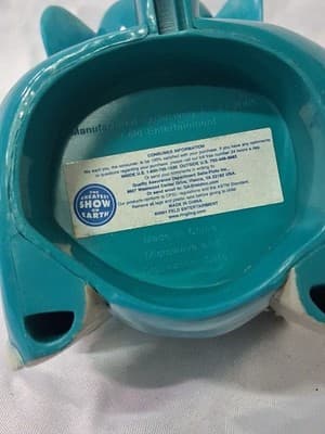 Barnum & Bailey Circus Greatest Show On Earth Blue Elephant Plastic Flip-Top Mug - Thumbnail 6