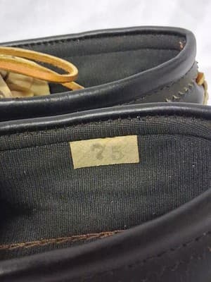 Vintage Handmade Hard Sole Slipper moccasin Size 7.5 GREAT CONDITION With Box - Thumbnail 6
