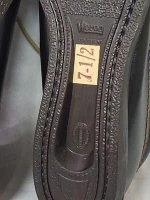 Vintage Handmade Hard Sole Slipper moccasin Size 7.5 GREAT CONDITION With Box - Thumbnail 10