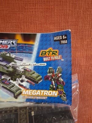 Built to Rule Hasbro Transformers Armada Megatron Building Set As Is - Thumbnail 3