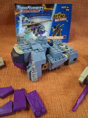 Transformers Armada Super Con Class Cyclonus Build Figure As Is - Thumbnail 8